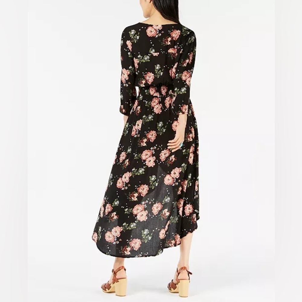 American Rag Boho Floral Hi-Low Maxi Dress – Size M - Picture 2 of 9